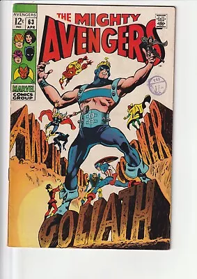 Buy Avengers #63 Cents Copy • 30£