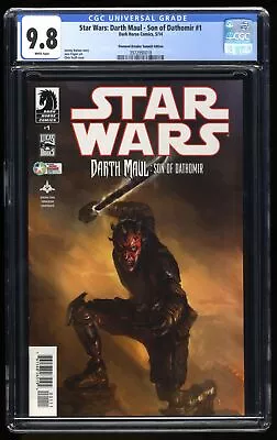 Buy Star Wars: Darth Maul - Son Of Dathomir #1 CGC NM/M 9.8 Diamond Variant • 109.70£