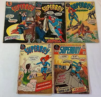 Buy 1970s DC Comics SUPERBOY #169 170 171 179 181 ~ Low Grade • 11.61£