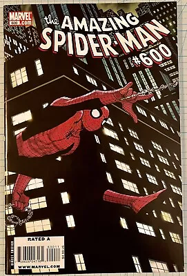 Buy Amazing Spider-Man #600 NM John Romita JR Wraparound Variant 2009 Marvel Comics • 15.52£