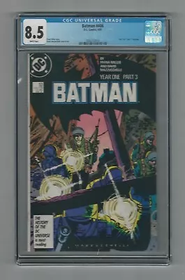 Buy Batman #406 CGC 8.5 VF+ DC Comics 4/87 Year 1 Part 3 • 27.18£