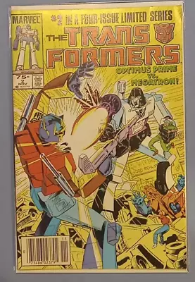 Buy TRANSFORMERS Comic Issue #2 November 1984 - 1st Time Optimus Prime Vs Megatron! • 11.61£