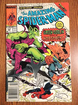 Buy Amazing Spider-man #312 Todd McFarlane Newsstand Hobgoblin 1st Print Marvel MCU • 15.52£
