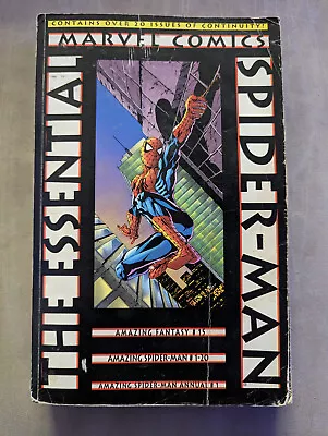 Buy The Essential Spider-Man, Reprints Amazing Fantasy #15 ASM #1-20, Marvel Comics • 14.99£