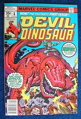 Buy Devil Dinosaur #1 April 1978 1st App. Devil Dinosaur & Moon-Boy Jack Kirby FINE! • 20.19£