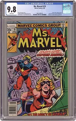Buy Ms. Marvel #19 CGC 9.8 1978 3961428016 • 198.39£