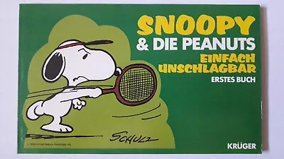Buy Snoopy & The Peanuts No.1 From 1985 - TOP Z0-1 Comical Album Kruger C.M. Schulz • 3.79£