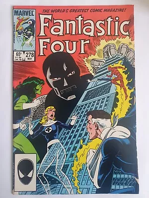 Buy Fantastic Four #278 Origin Of Doctor Doom Retold! Marvel 1985 • 5£