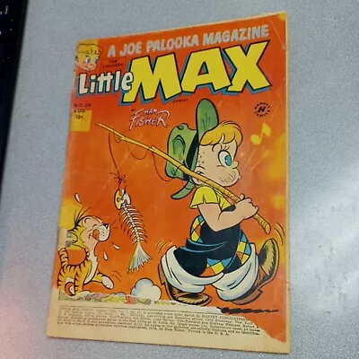 Buy Little Max #24 Harvey Comics 1953 Golden Age Joe Palooka Early Little Dot Appear • 13.64£