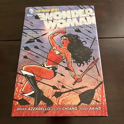 Buy Wonder Woman Volume 1: Blood (The New 52) (DC Comics, July 2012) Brian Azzarello • 6.99£