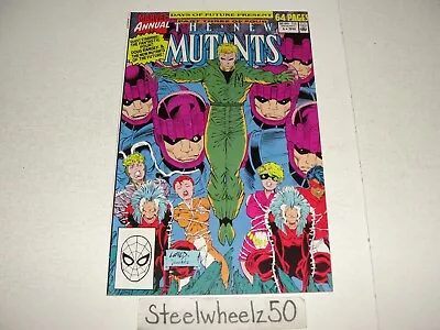 Buy New Mutants Annual #6 Comic Marvel 1990 Days Of Future Present 3 Fantastic Four • 8.53£