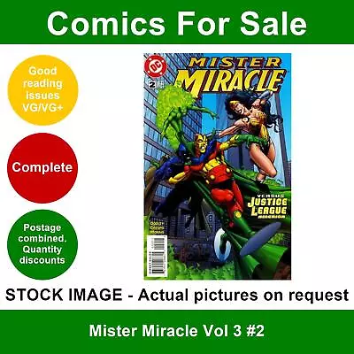 Buy DC Mister Miracle Vol 3 #2 Comic - VG/VG+ 01 May 1996 • 2.49£