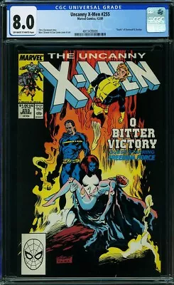 Buy Uncanny X-Men #255 (1989) CGC 8.0!! • 20.22£