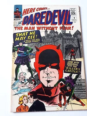 Buy DAREDEVIL # 9 1965 Marvel COMIC VOL 1 1964 Key Issue 1st Klaus Kruger • 75£