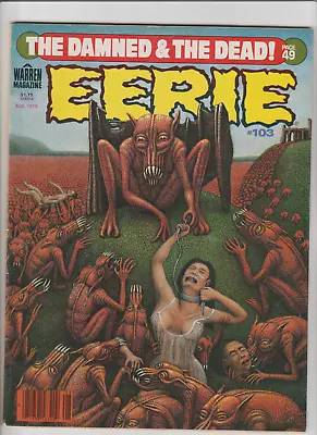Buy EERIE #103  (1979) The Damned & The Dead LINDALL STAR WARS TOYS ADVERTISMENT FN+ • 7.76£