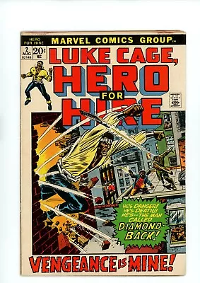 Buy Hero For Hire #2 (7.5) 2nd Appearance Of Luke Cage!! 1st Claire Temple!! 1972 • 58.15£