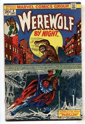 Buy Werewolf By Night #9--1973--Marvel--1st Tatterdemalion--comic Book • 29.10£