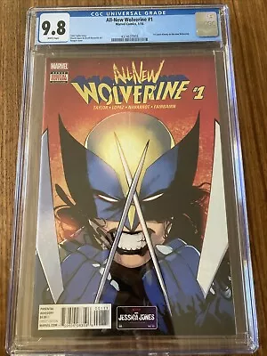 Buy ALL-NEW WOLVERINE #1 CGC 9.8 HIGH GRADE Marvel - 1st Lauren Kinney As Wolverine • 69.99£