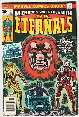 Buy The ETERNALS #5 ~ Jack Kirby ~ Marvel 1976 • 11.65£