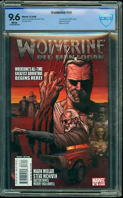 Buy Wolverine #66 CBCS 9.6 1st App Appearance Old Man Logan Marvel Comics 2008 CGC • 116.48£