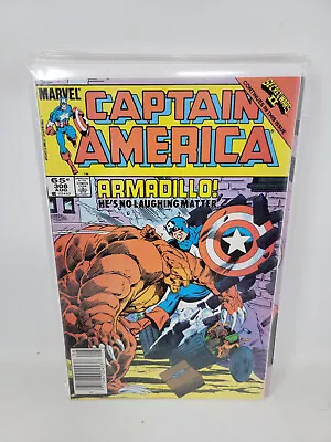 Buy CAPTAIN AMERICA #308 1985 Marvel 9.2 Newsstand 1ST APP ARMADILLO John Byrne • 7.76£