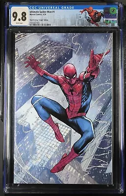 Buy Ultimate Spider-Man #1 CGC 9.8 Third 3rd Printing 1:25 Checchetto Virgin Variant • 97.08£