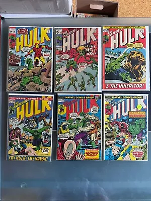 Buy Incredible Hulk #131,132,149,150,164,172 Bronze Age Lot • 50.48£