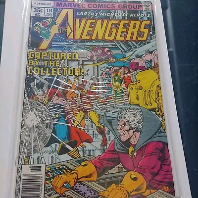 Buy Avengers #174 🌟COLLECTOR & KORVAC🌟 George Perez Marvel Comic 1978 FN/FN+ THOR • 5.44£