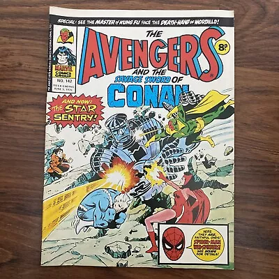 Buy Avengers #142 Marvel UK Magazine June 5 1976 Conan Shang-Chi • 10.88£