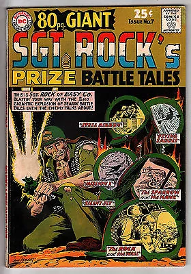 Buy 80 PAGE GIANT #7 1965 Sgt. Rock Prize Battle Tales EIGHTY Pg • 44.89£