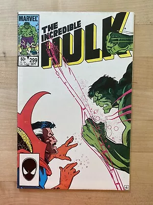 Buy Incredible Hulk #299 - Vs. Doctor Strange! Marvel Comics, Savage Hulk, Banner! • 3.89£