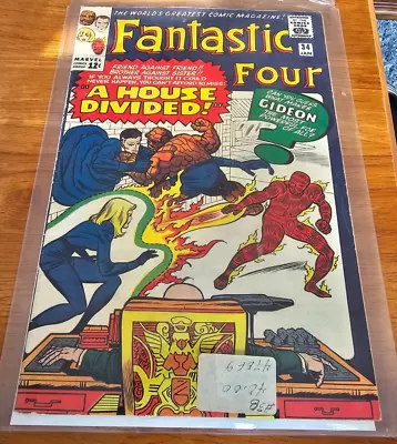 Buy FANTASTIC FOUR #34 (Jan 1965 Marvel) Mr. Gideon GD/VG • 34.95£