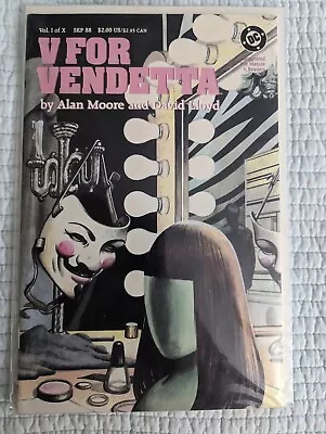 Buy V For Vendetta 1-10 1988 Alan Moore, High Grade • 77.65£