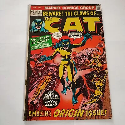 Buy The Cat #1 - Marvel 1972 - 1st App And Origin • 26.99£