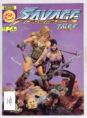 Buy Savage Tales V.2#5 VF Small Obituary For WILL JUNGKUNTZ Chan! Severin! 1986 R918 • 6.22£
