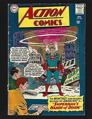 Buy Action Comics #328 VG- Swan Mooney Superman Supergirl Jimmy Olsen Mr. Gimmick • 7.78£