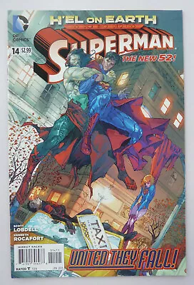 Buy Superman #14 - The New 52 - 1st Printing - DC Comics January 2013 F/VF 7.0 • 4.45£
