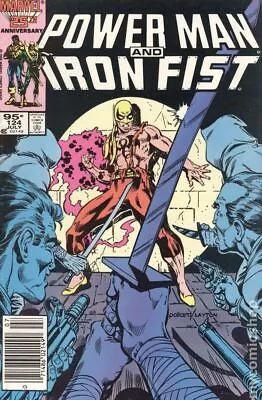 Buy Power Man And Iron Fist Canadian Price Variant #124 FN 1986 Stock Image • 2.95£