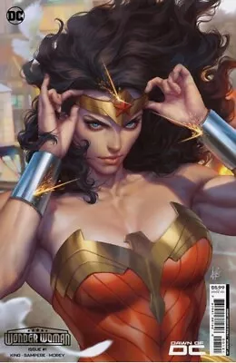 Buy DC Comic Wonder Woman #1 Comic Book Artgerm Variant NM • 5.44£