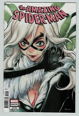 Buy Amazing Spiderman Annual 1 Saowee Variant Cover Black Cat Marvel Comics 2023 • 5.43£