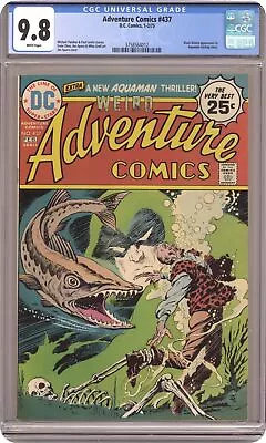 Buy Adventure Comics #437 CGC 9.8 1975 3758564012 • 956.94£