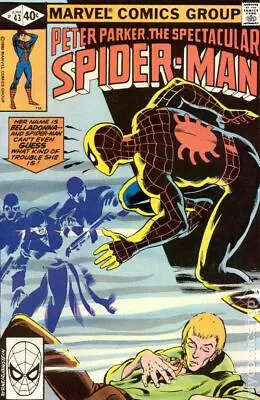 Buy Spectacular Spider-Man Peter Parker #43 VG 1980 Stock Image Low Grade • 2.10£