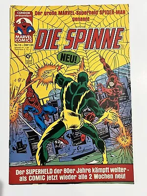 Buy DIE SPINNE 13 (1980s) German Spider-Man Foreign Comic + Daredevil Thor Condor • 3.88£