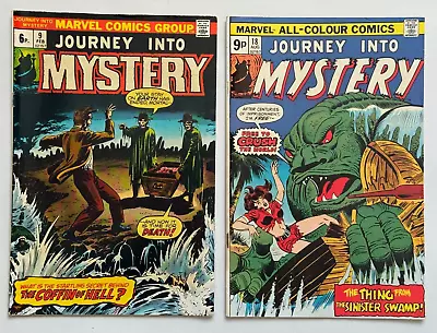 Buy Marvel Comics Journey Into Mystery Issues #9 1973 & #18 1975 • 10£