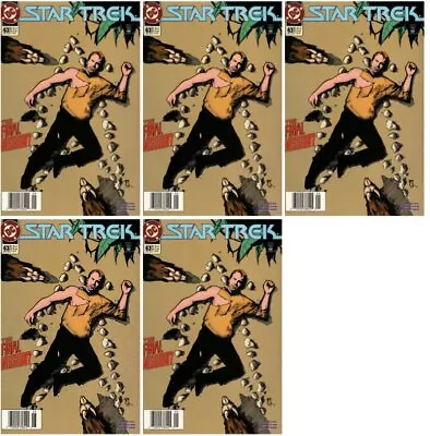 Buy Star Trek #63 Newsstand Cover (1989-1996) DC Comics - 5 Comics • 37.62£