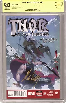 Buy Thor God Of Thunder #16 CBCS 9.0 SS Garney/ Ribic 2014 23-0B9A2F6-096 • 85.43£