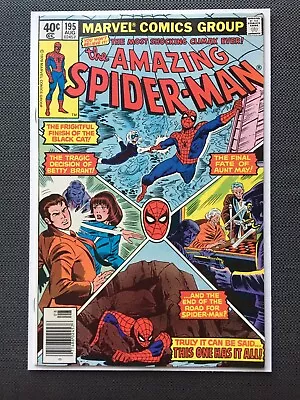 Buy Amazing Spider-Man #195 NM/NM+, 2nd App & Origin Black Cat; Newsstand Edition • 116.49£