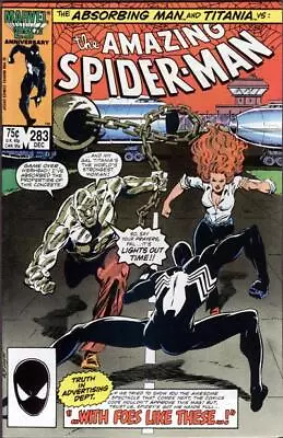 Buy Amazing Spider-Man (1963) # 283 (6.0-FN) Absorbing Man, Titania 1986 • 8.10£