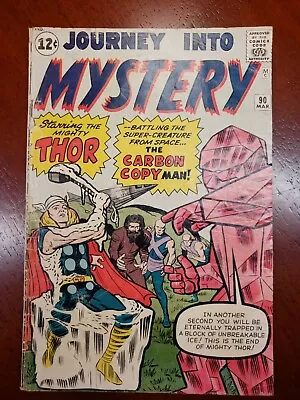Buy Journey Into Mystery #90 | 1963 | 1st Carbon Copy Man | Kirby, Ditko & Lee | Key • 73£