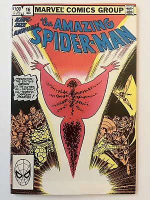 Buy Amazing Spider-Man Annual #16 1st App Of Monica Rambeau (Marvel 1982) VF+ • 23.29£